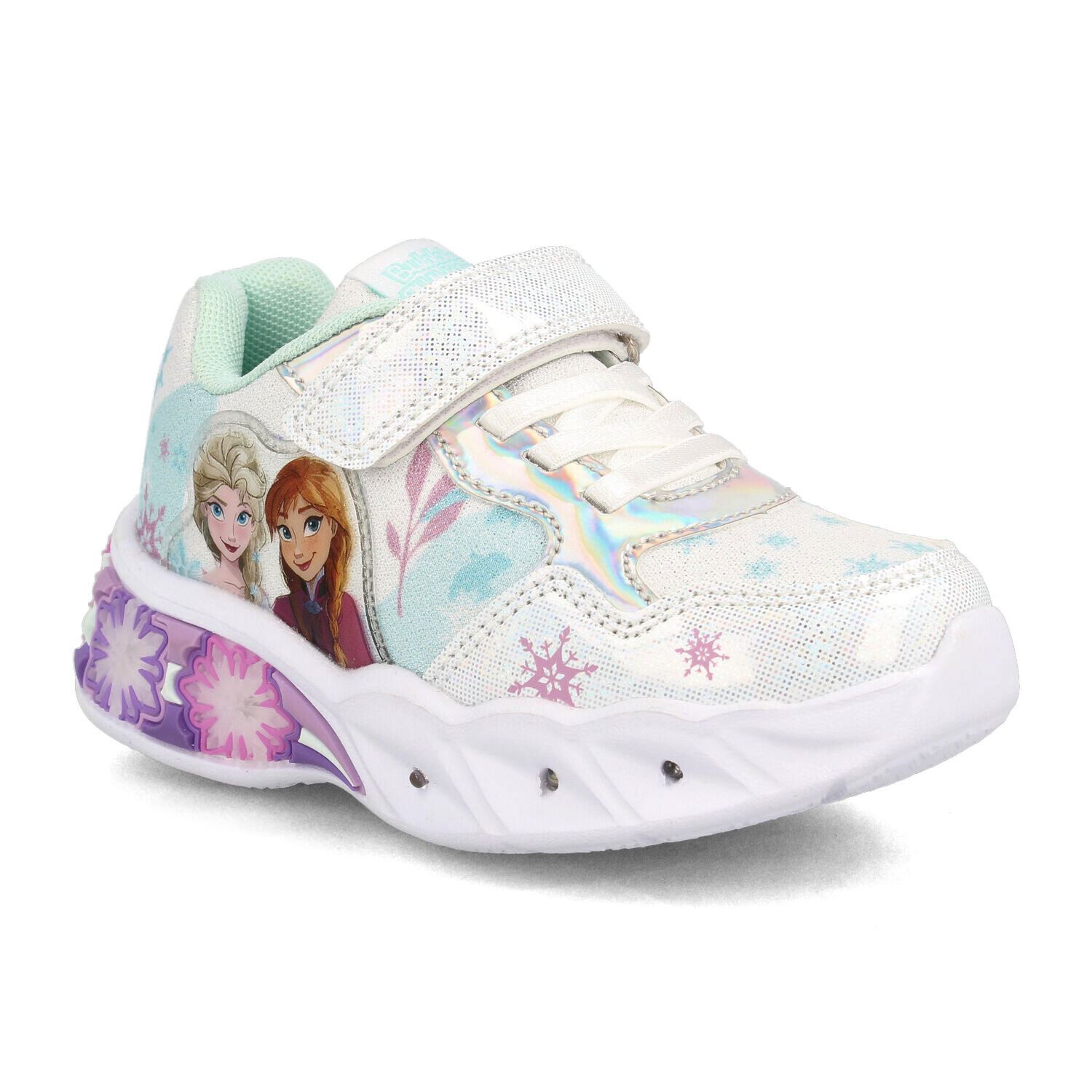 Zapatilla Ni&ntilde;a Bubblegummers Frozen/elshoff Blanco - Celeste image number 1.0